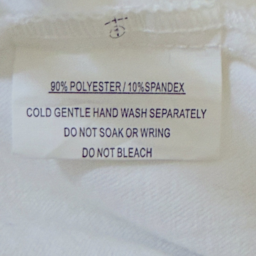 Selfie Leslie White Ruffle Mini Dress - Size L - Picture 9 of 9